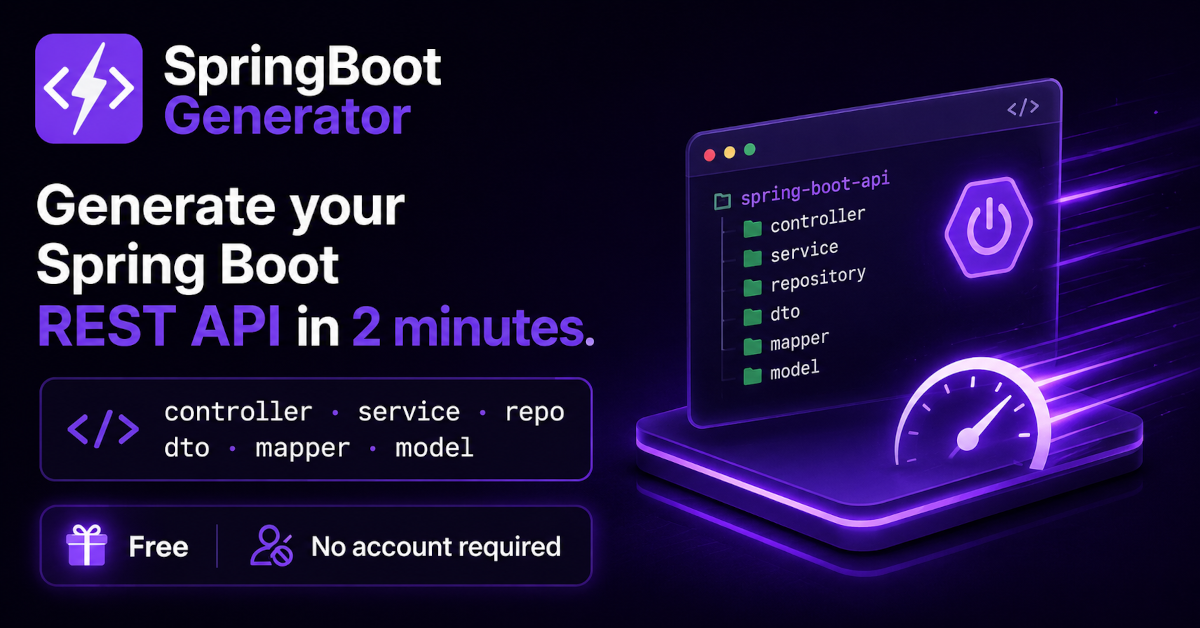 SpringBoot Generator Blog — Spring Boot Guides & Tutorials